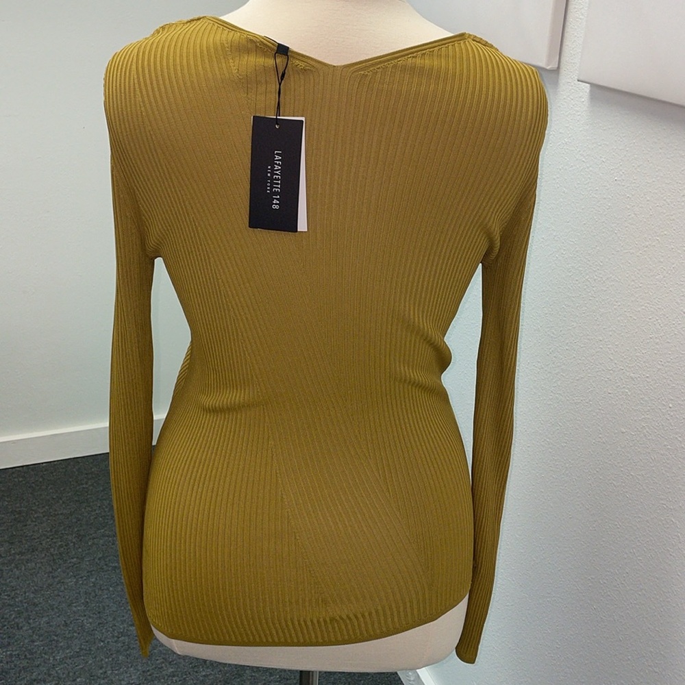 Lafayette 148 Ribbed Sweater - Picture 3 of 5